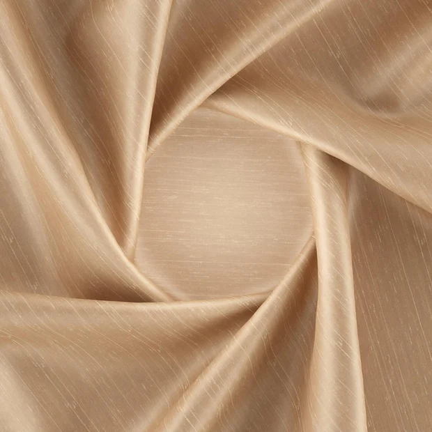 Photo of the fabric Silky Peach swatch by Zepel. Use for Curtains, Accessory, Top of Bed. Style of Plain, Texture