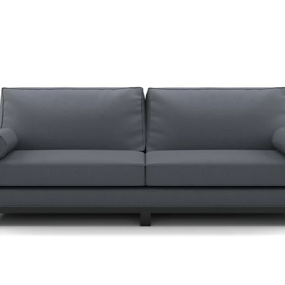 Photo of the fabric Classique Ebony swatch by James Dunlop. Use for Upholstery, Accessory. Style of Plain