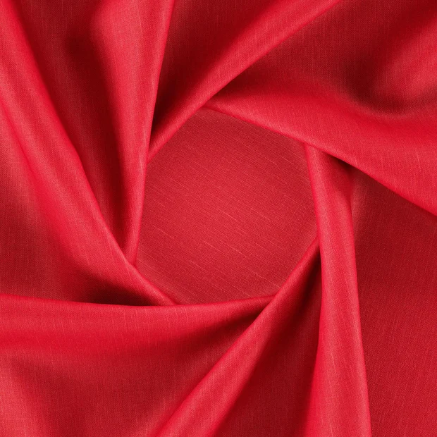 Photo of the fabric Unlimited Poppy swatch by Zepel. Use for Curtains, Upholstery, Accessory, Top of Bed. Style of Plain, Texture
