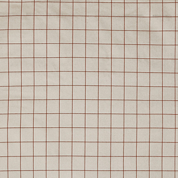 Photo of the fabric Carson 4218 401 swatch by Prestigious. Use for Curtains, Upholstery, Accessory. Style of Checks, Jacquard