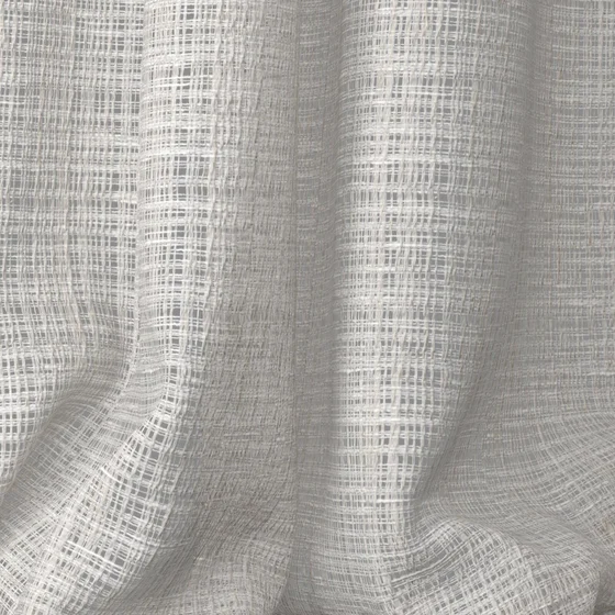 Photo of the fabric Scandinese Sand swatch by James Dunlop. Use for Sheer Curtains. Style of Plain, Sheer