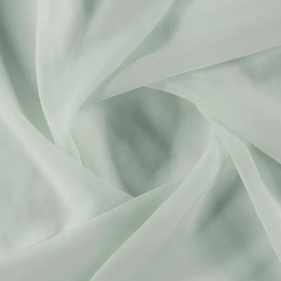 Photo of the fabric Upland Mist swatch by Zepel. Use for Sheer Curtains. Style of Plain, Sheer