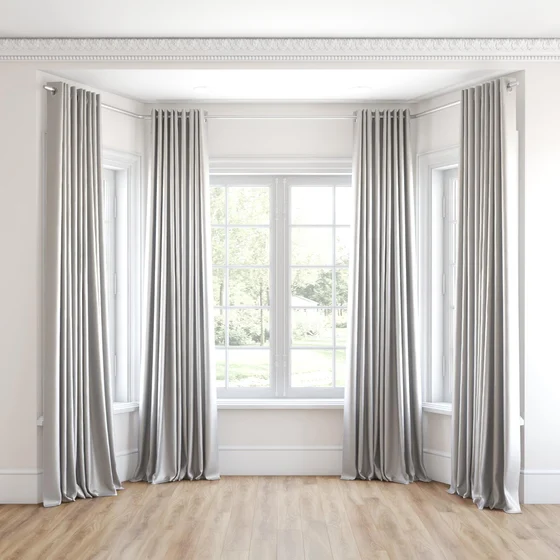 Photo of the fabric Kennedy II Blackout Parchment swatch by James Dunlop. Use for Curtains. Style of Plain, Texture