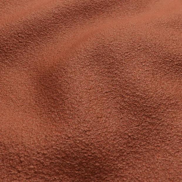 Photo of the fabric Airlie Red Earth swatch by James Dunlop. Use for Upholstery, Accessory. Style of Plain, Texture