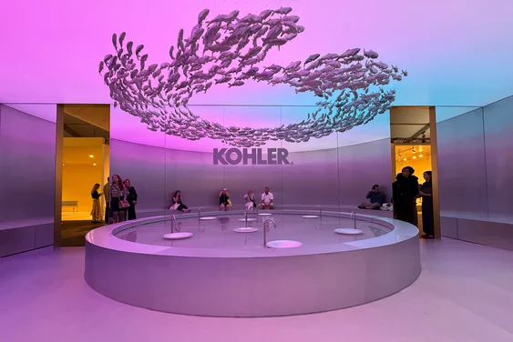 Immersive Storytelling | Kohler&rsquo;s meditative, gradient-lit water chamber