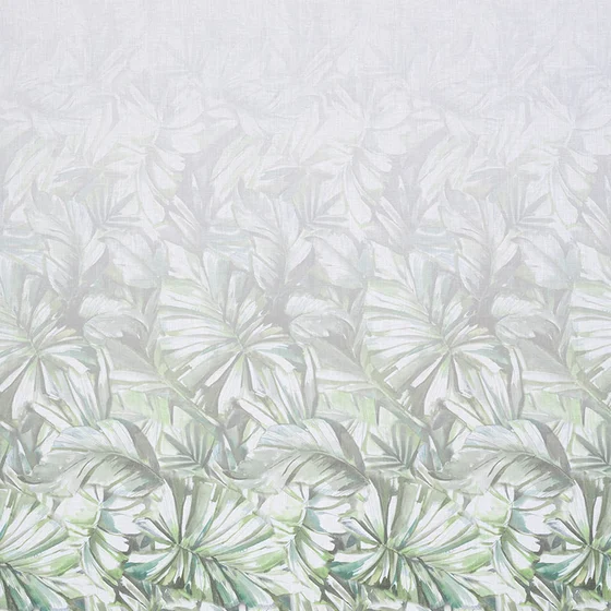 Photo of the fabric Pacific Evergreen swatch by James Dunlop. Use for Sheer Curtains. Style of Floral And Botannical, Sheer