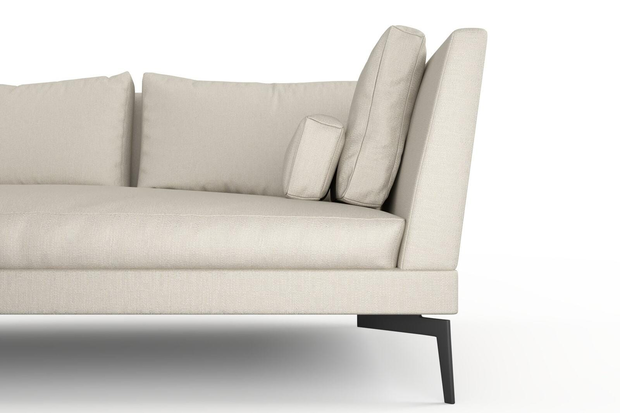 Photo of the fabric Pandanus Shell swatch by Mokum. Use for Upholstery. Style of Plain, Taffeta