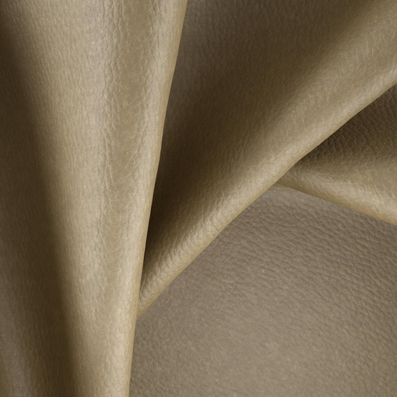 Photo of the fabric Bonanza Otter swatch by Zepel. Use for Upholstery. Style of Leather And Vinyl, Plain