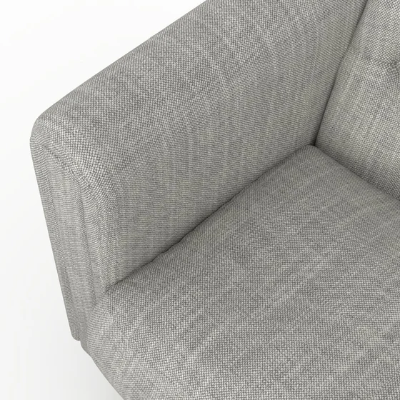 Photo of the fabric Grounded Stone swatch by James Dunlop. Use for Upholstery, Accessory. Style of Plain, Texture