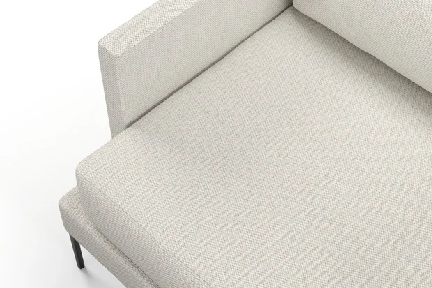 Photo of the fabric Reef Jute swatch by Mokum. Use for Upholstery, Accessory. Style of Plain, Texture