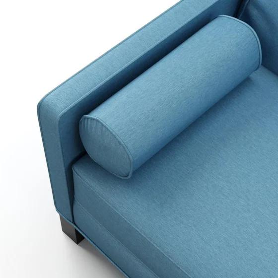 Photo of the fabric Provence Fountain swatch by James Dunlop Essentials. Use for Curtains, Upholstery, Accessory, Top of Bed. Style of Plain, Texture