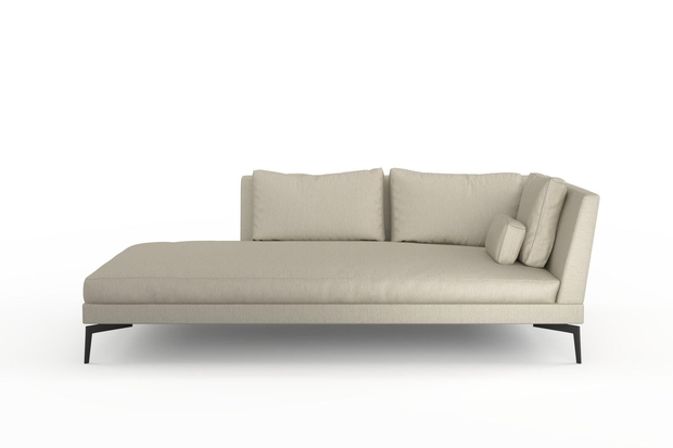 Photo of the fabric Pandanus Sand swatch by Mokum. Use for Upholstery. Style of Plain, Taffeta