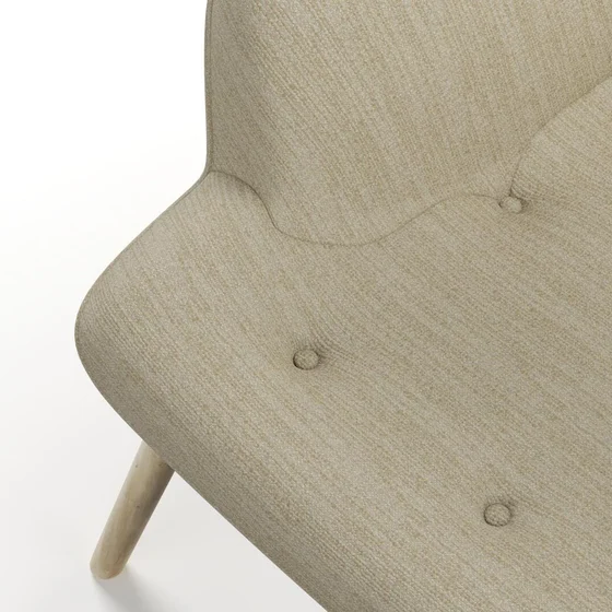 Photo of the fabric Stretch Mushroom swatch by James Dunlop FibreGuard. Use for Upholstery, Accessory. Style of Plain, Texture