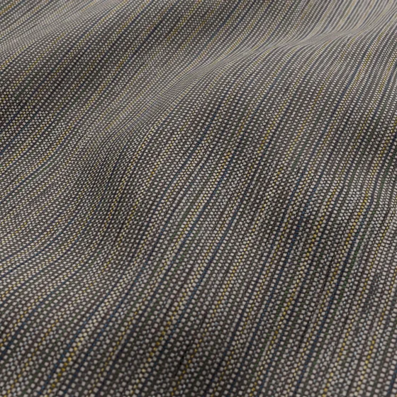 Photo of the fabric Automate Titanium swatch by Zepel FibreGuard Pro. Use for Upholstery, Accessory. Style of Stripe, Texture