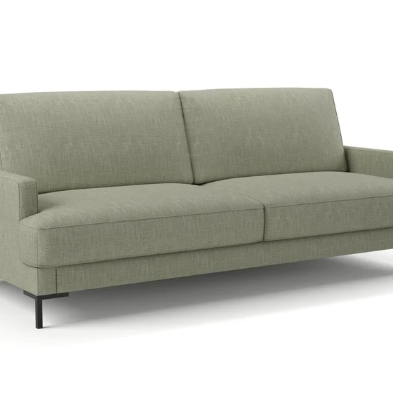 Photo of the fabric Sahel Kale swatch by Mokum. Use for Upholstery, Accessory. Style of Plain, Texture