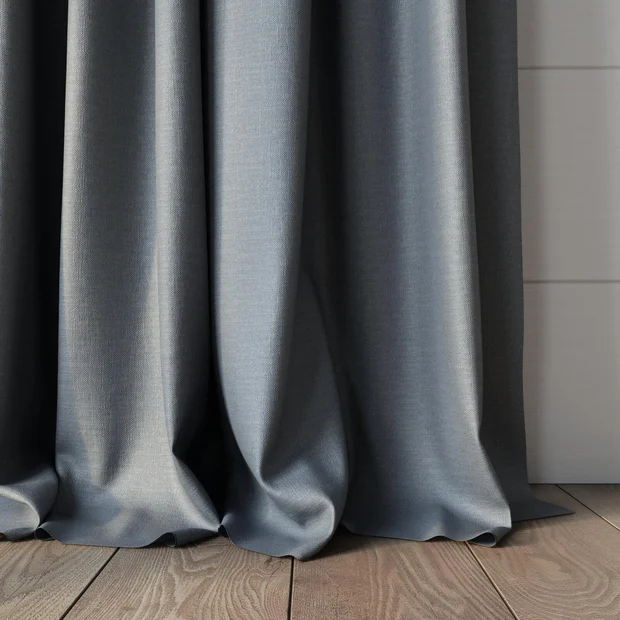 Photo of the fabric Soho Chrome swatch by James Dunlop. Use for Curtains, Upholstery, Accessory. Style of Plain, Texture