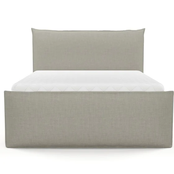 Photo of the fabric Ficus Dove Grey swatch by Mokum. Use for Upholstery, Accessory. Style of Plain, Texture