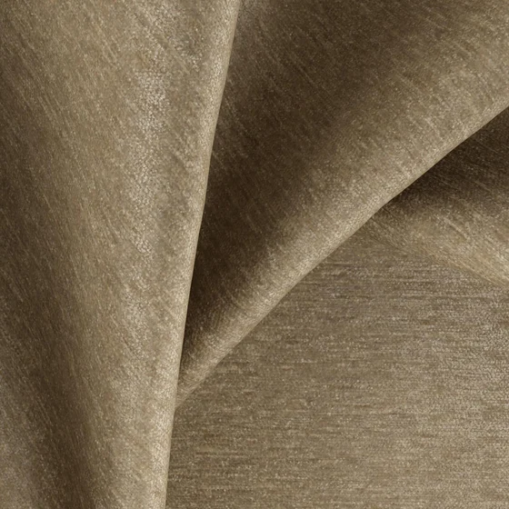 Photo of the fabric Lambada Whisper swatch by Zepel. Use for Curtains, Upholstery, Accessory, Top of Bed. Style of Chenille, Plain