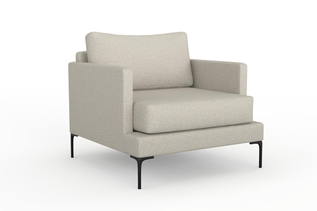 Photo of the fabric Grain Feather swatch by Mokum. Use for Upholstery, Accessory, Top of Bed. Style of Plain, Texture