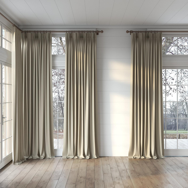 Photo of the fabric Satori Stonewash Jute swatch by Mokum. Use for Curtains, Upholstery Light Duty, Accessory, Top of Bed. Style of Plain, Texture