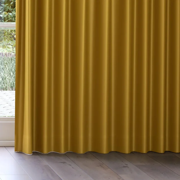Photo of the fabric Sleek Artisan swatch by James Dunlop. Use for Curtains, Accessory, Top of Bed. Style of Plain, Taffeta