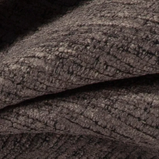 Photo of the fabric Havana Gargoyle swatch by Zepel. Use for Curtains, Upholstery, Accessory, Top of Bed. Style of Chenille, Plain