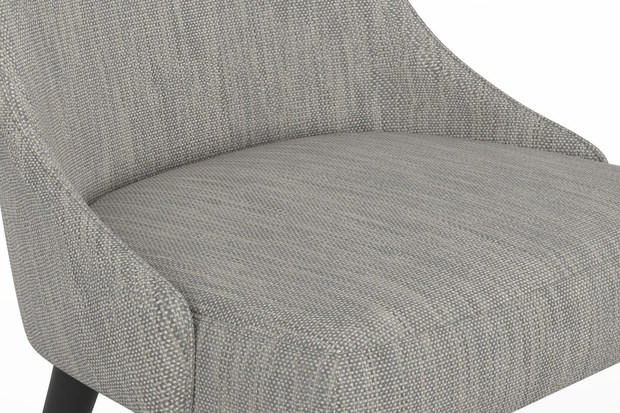 Photo of the fabric Tanzania Opal Gray swatch by James Dunlop. Use for Upholstery, Accessory. Style of Plain, Texture