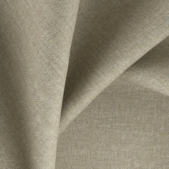 Photo of the fabric Casual Cement swatch by Zepel FibreGuard. Use for Curtains, Upholstery, Accessory, Top of Bed. Style of Plain, Texture