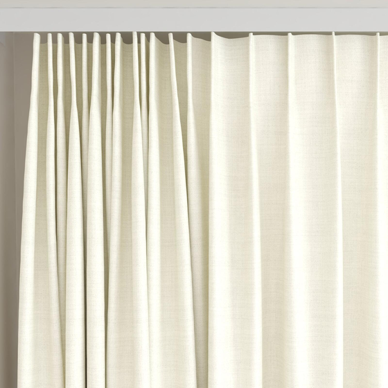 Photo of the fabric Keystone Ecru swatch by James Dunlop FibreGuard. Use for Curtains, Upholstery, Accessory, Top of Bed. Style of Plain, Texture