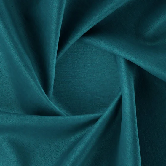 Photo of the fabric Baron Emerald swatch by Zepel FibreGuard. Use for Curtains, Upholstery, Accessory, Top of Bed. Style of Chenille, Plain