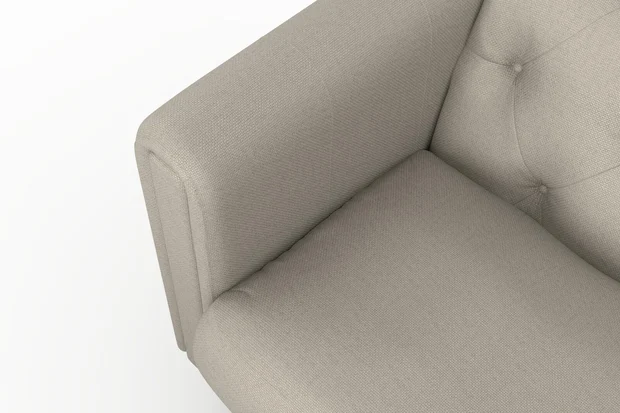 Photo of the fabric Classica Driftwood swatch by James Dunlop. Use for Upholstery, Accessory. Style of Plain, Taffeta