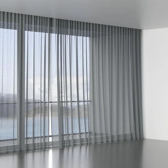 Photo of the fabric Statement Mouse swatch by James Dunlop. Use for Sheer Curtains. Style of Plain, Sheer