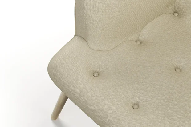 Photo of the fabric Aviator Raffia swatch by James Dunlop FibreGuard. Use for Upholstery, Accessory, Top of Bed. Style of Chenille, Plain