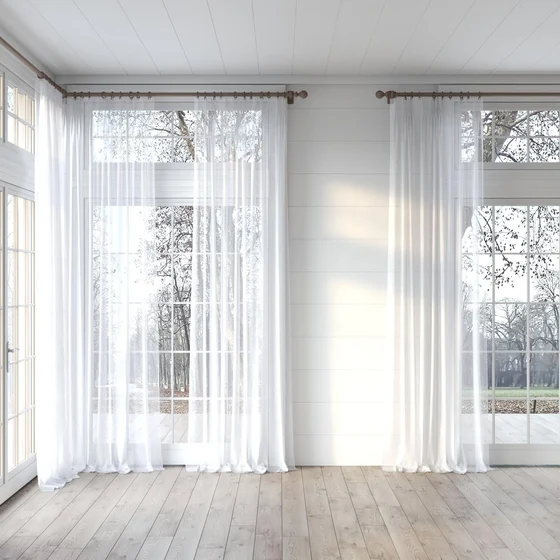 Photo of the fabric Seaview Alabaster swatch by James Dunlop. Use for Sheer Curtains. Style of Plain, Sheer