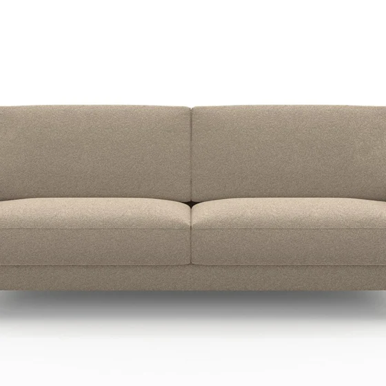 Photo of the fabric Modernist Sable swatch by Mokum. Use for Upholstery, Accessory. Style of Plain, Texture