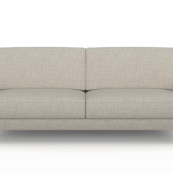 Photo of the fabric Strata Pumice swatch by Mokum. Use for Upholstery, Accessory. Style of Plain, Texture