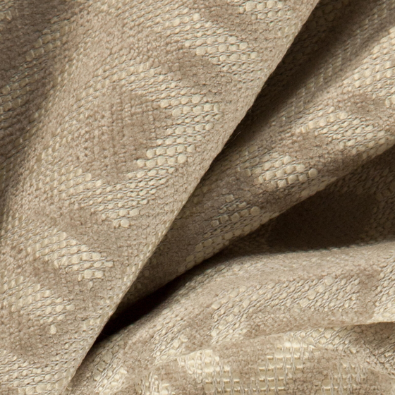 Photo of the fabric Lucie Angora swatch by Zepel FibreGuard. Use for Curtains, Upholstery, Accessory, Top of Bed. Style of Geometric, Jacquard