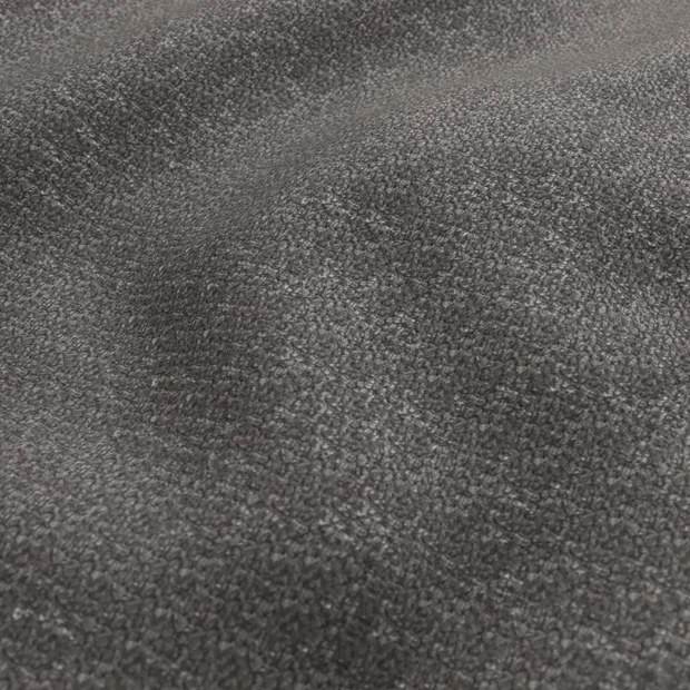 Photo of the fabric Plush Pewter swatch by Zepel FibreGuard. Use for Upholstery, Accessory, Top of Bed. Style of Chenille, Plain
