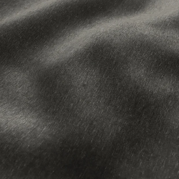 Photo of the fabric Lambada Smoke swatch by Zepel. Use for Curtains, Upholstery, Accessory, Top of Bed. Style of Chenille, Plain