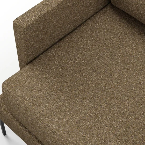 Photo of the fabric Bora Bora Bronze swatch by Mokum FibreGuard. Use for Curtains, Upholstery, Accessory. Style of Plain, Texture