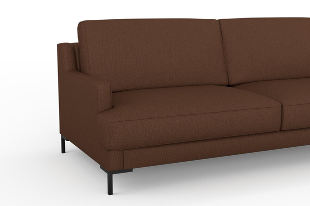 Photo of the fabric Pandanus Tamarind swatch by Mokum. Use for Upholstery. Style of Plain, Taffeta