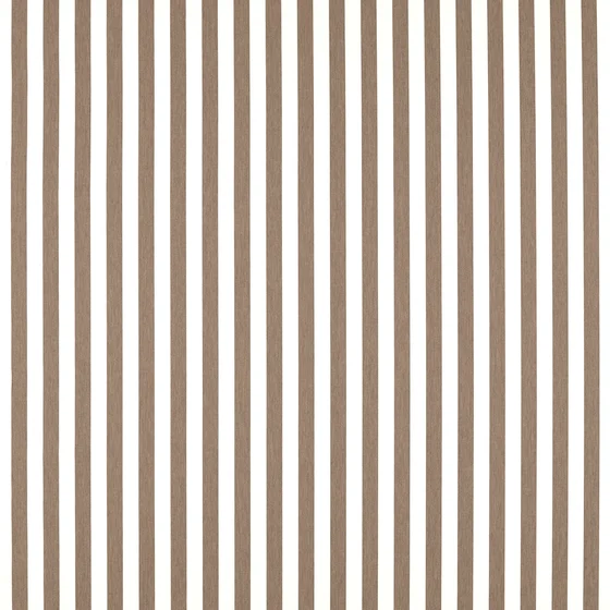 Photo of the fabric Sicily Outdoor F1673 6 swatch by Clarke & Clarke. Use for Upholstery, Accessory. Style of Stripe, Taffeta