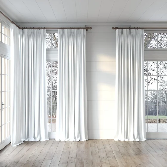 Photo of the fabric Provence Albatros swatch by James Dunlop Essentials. Use for Curtains, Upholstery, Accessory, Top of Bed. Style of Plain, Texture