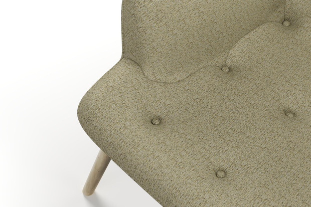 Photo of the fabric Omni Swamp swatch by James Dunlop FibreGuard. Use for Upholstery, Accessory, Top of Bed. Style of Plain, Texture