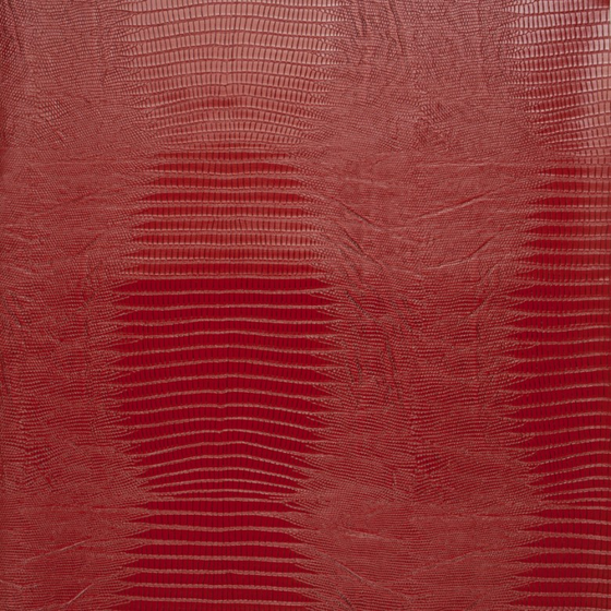 Photo of the fabric Chanson Brick swatch by Zepel. Use for Upholstery, Accessory, Top of Bed. Style of Animals And Birds, Leather And Vinyl