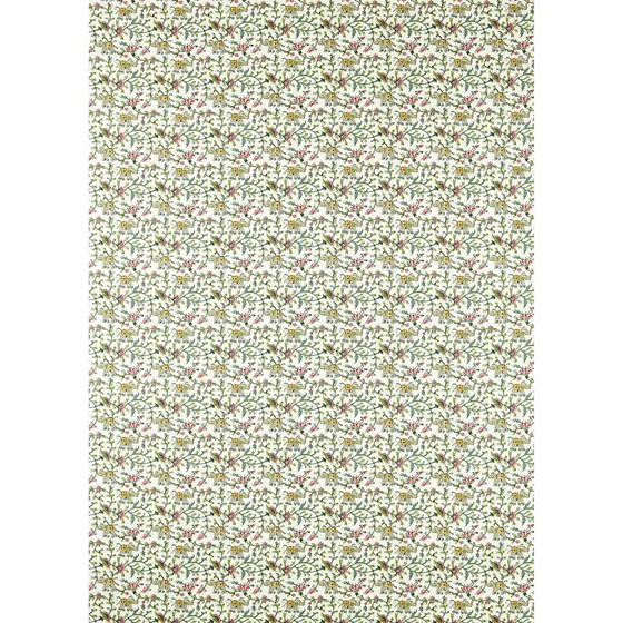 Photo of the fabric Hathi F1812 4 swatch by Clarke & Clarke. Use for Curtains, Accessory, Top of Bed. Style of Floral And Botannical, Print