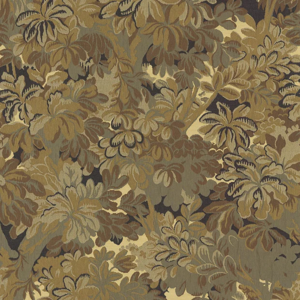 Photo of the fabric Lobos YP24003 swatch by Designs Of The Time. . Style of Floral And Botannical, Jacquard