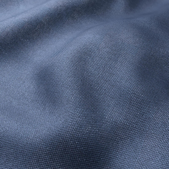 Photo of the fabric Nightshift Cobalt swatch by Zepel. Use for Curtains, Accessory, Top of Bed. Style of Dim Out, Plain