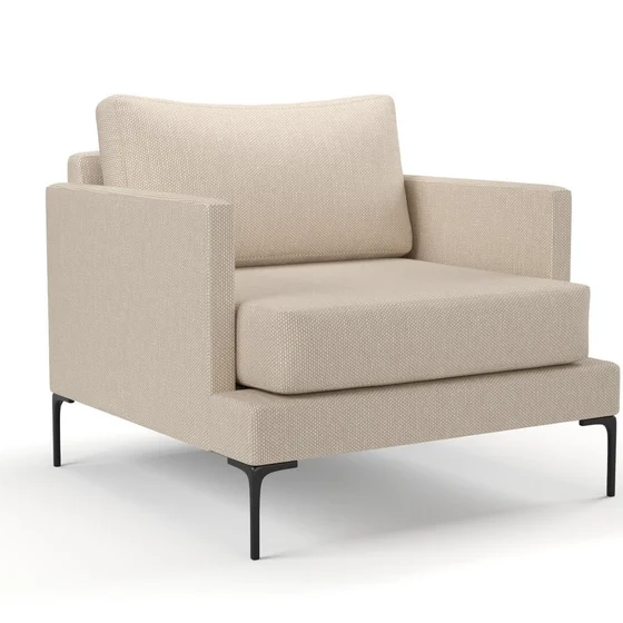 Photo of the fabric Souk Nougat swatch by Mokum. Use for Upholstery, Accessory. Style of Plain, Texture