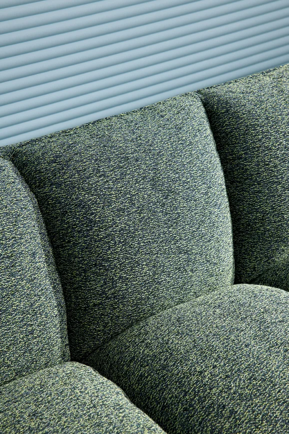 Photo of the fabric Spiral K5287 20 in situ by Kirkby Design. Use for Curtains, Upholstery, Accessory. Style of Plain